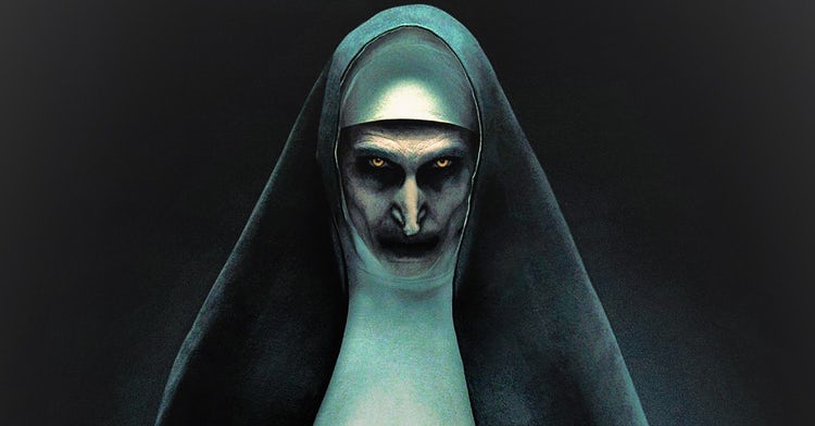 Fall films the nun