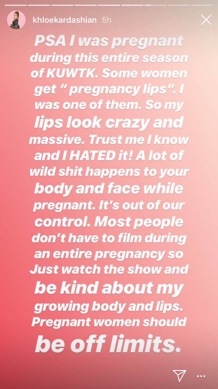 khloé kardashian lips