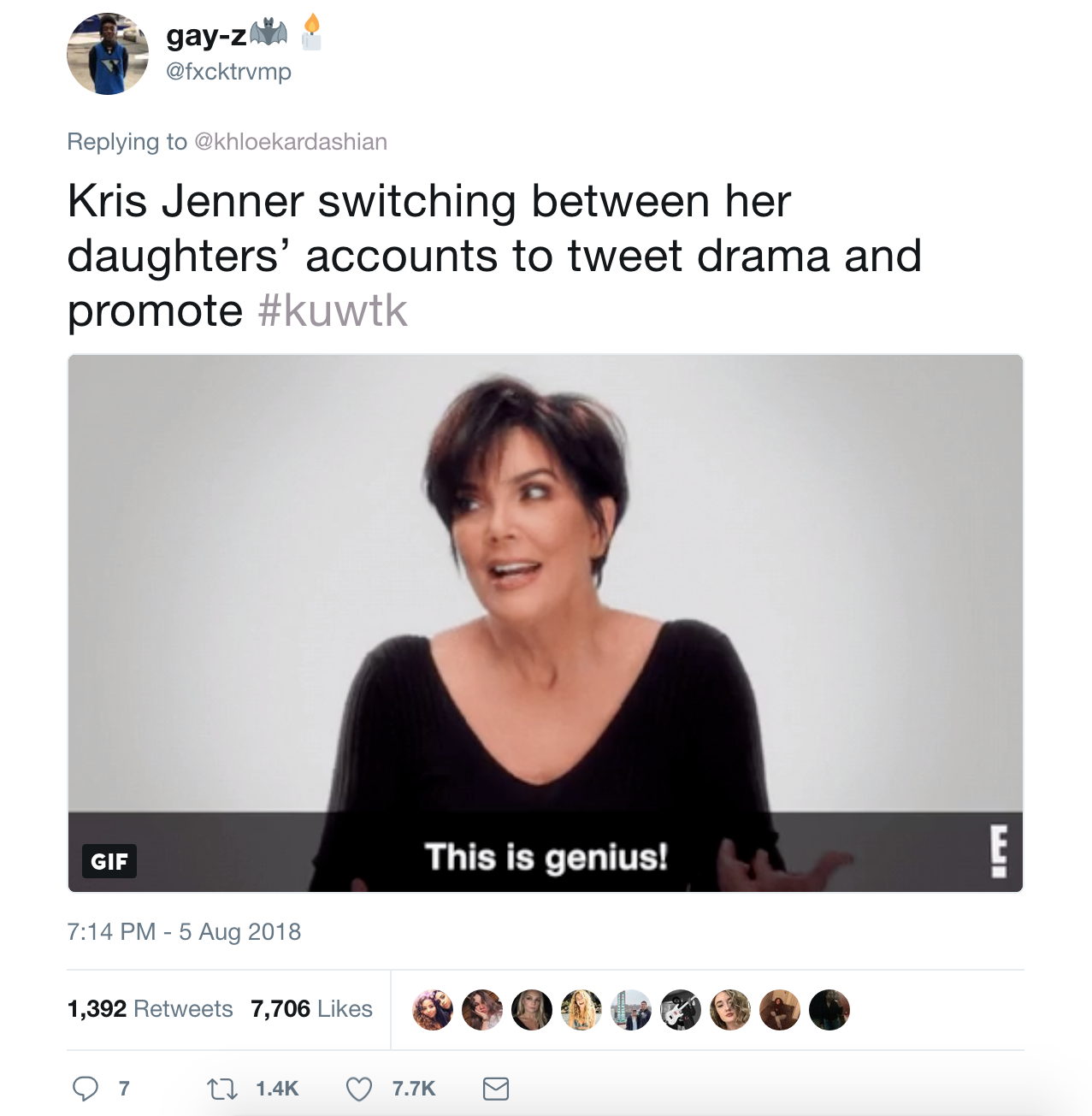 kardashians fan tweets, 