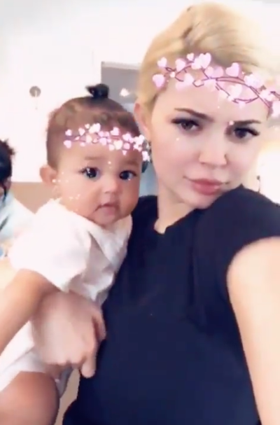 kylie jenner and stormi video