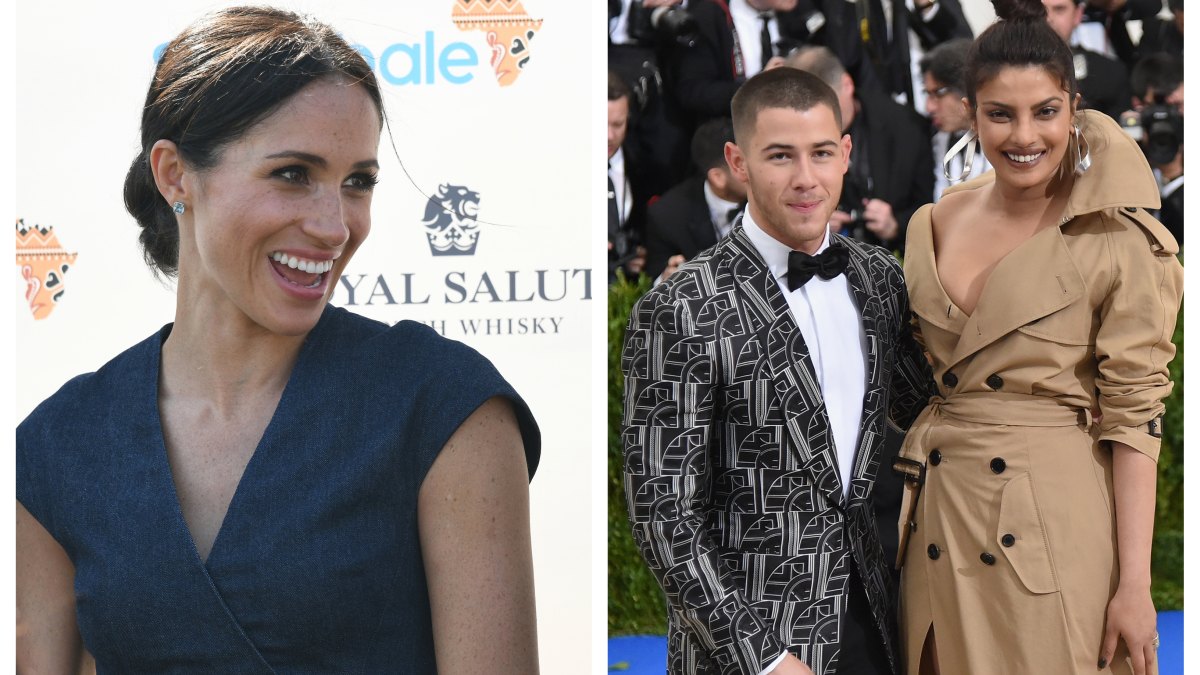 Meghan markle priyanka chopra nick jonas engagement
