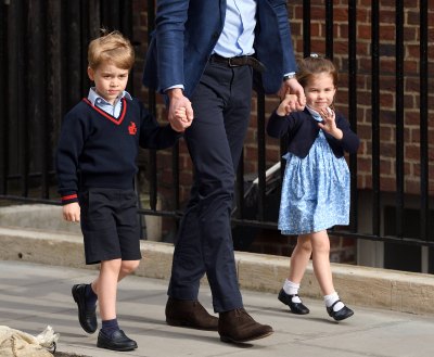 prince george princess charlotte getty