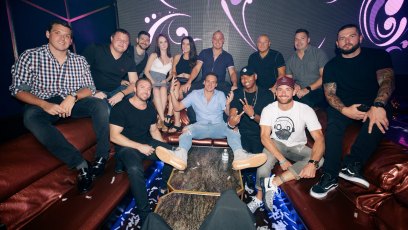 Ryan lochte hakkasan las vegas 1