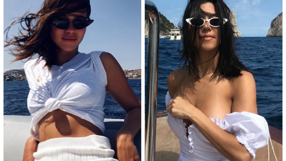 Sofia richie kourtney kardashian bikini pics teaser