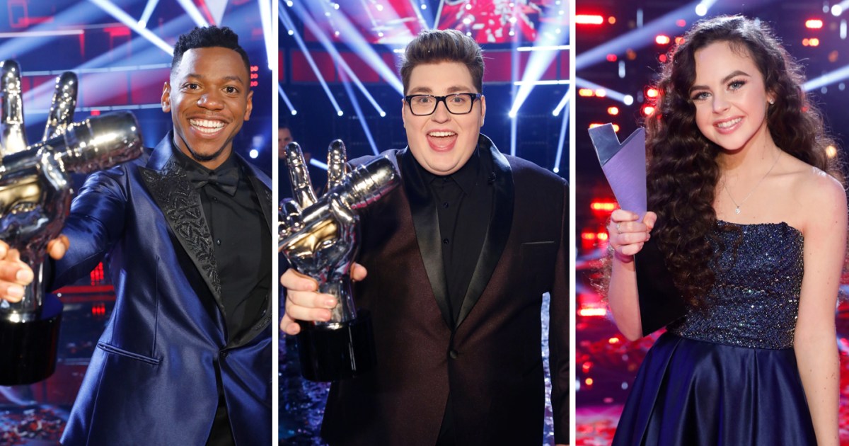 'The Voice' Winners Throughout the Years — See the Complete List!
