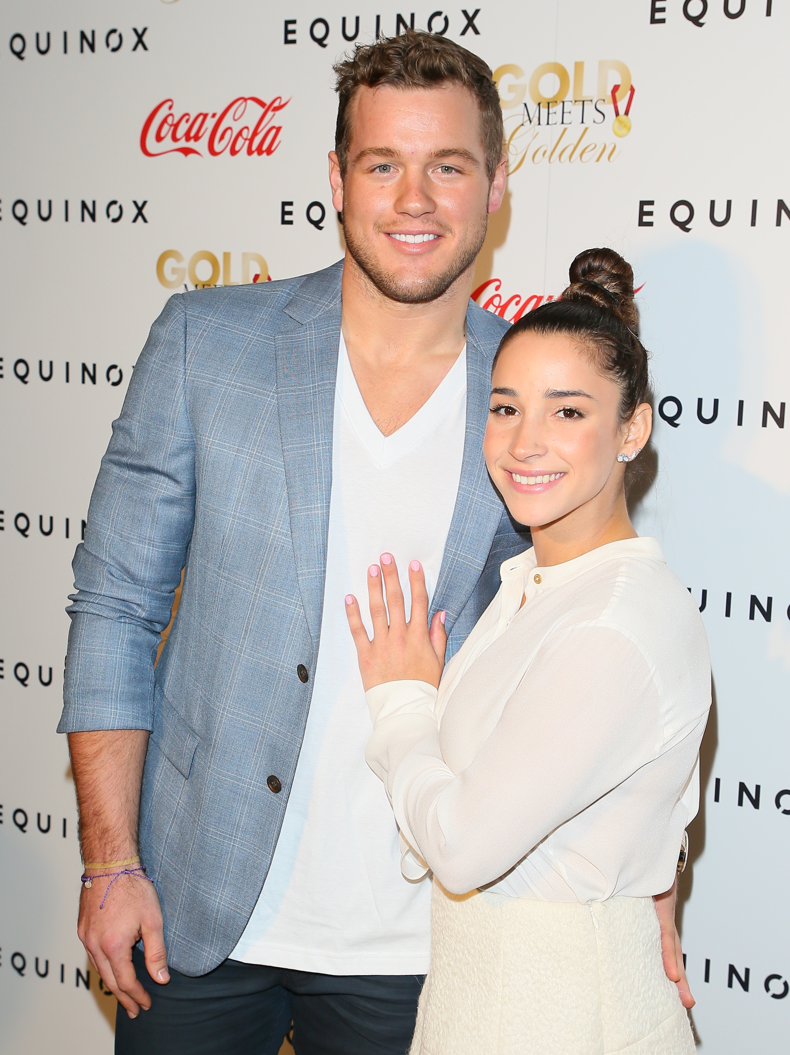 Colton underwood aly raisman gold meets golden
