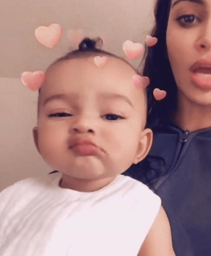 Kardashian west cute family moments 7