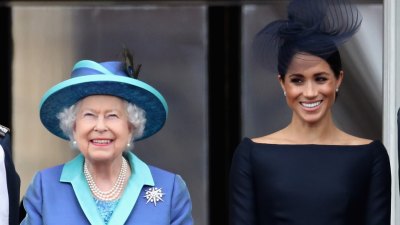 meghan markle queen elizabeth getty images
