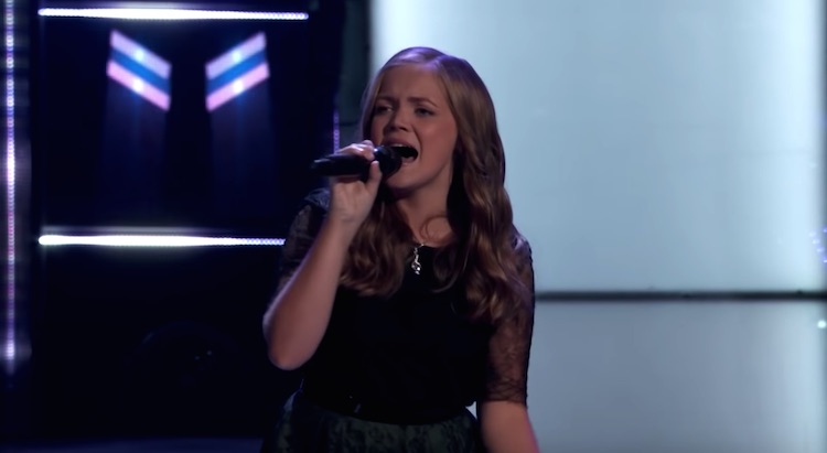 Sarah grace the voice audition