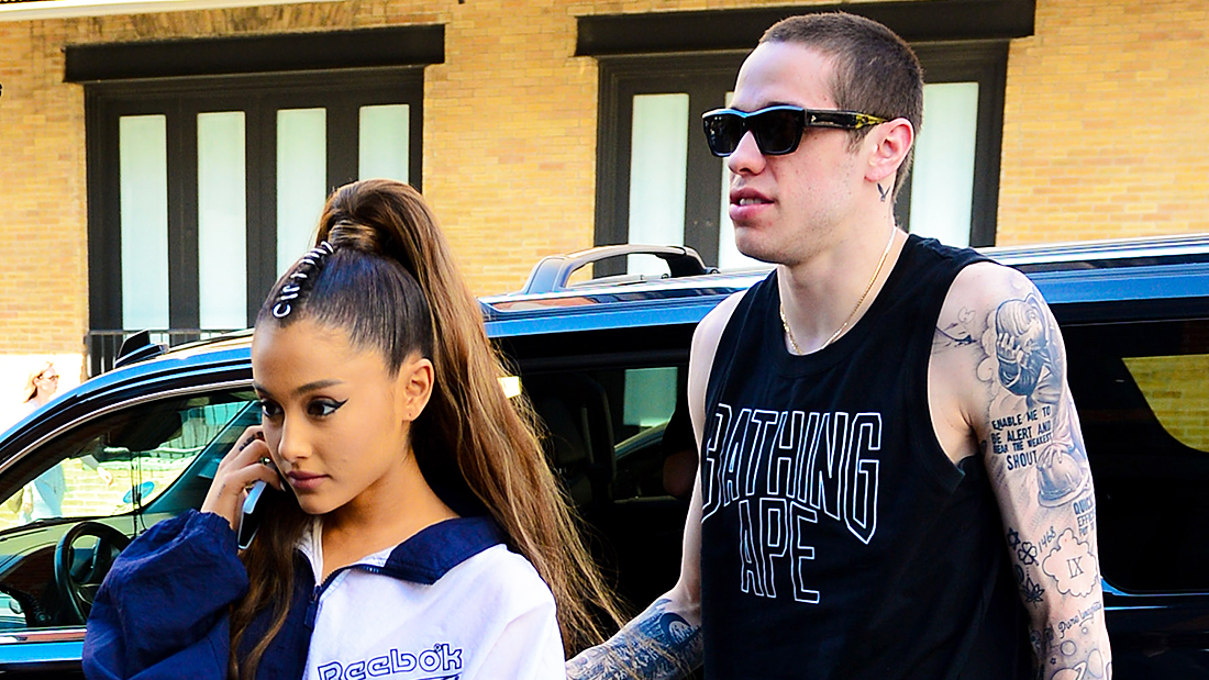 Ariana Grande Pete Davidson promo