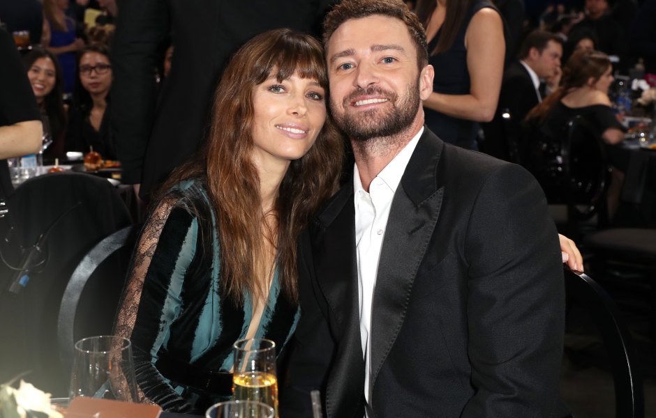 Justin Timberlake and Jessica Birl