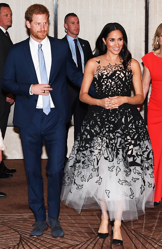 Meghan Markle Dress Birds
