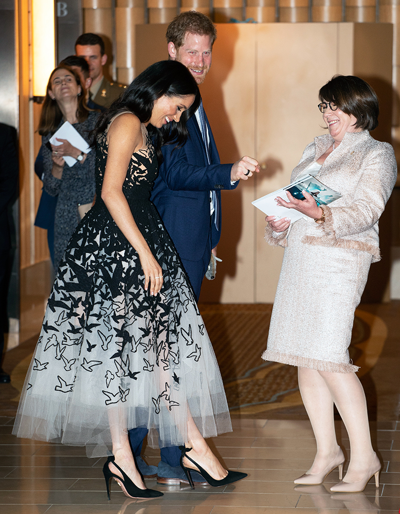 Meghan Markle Dress Birds