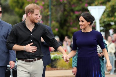 Prince Harry and Meghan Markle in New Zealand