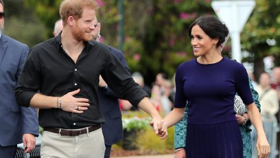 Prince Harry and Meghan Markle in New Zealand