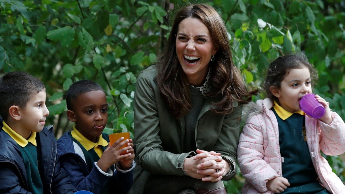 Kate middleton little girl response