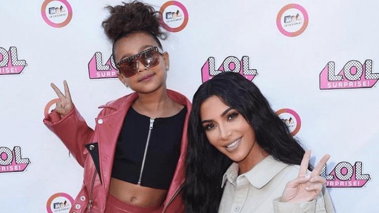 Kim kardashian mom shamed north west makeup