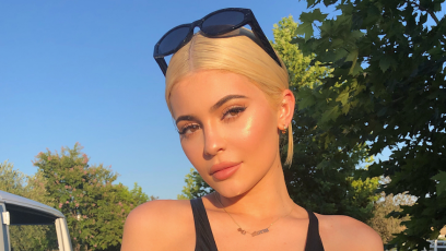 Kylie jenner skincare line teaser image