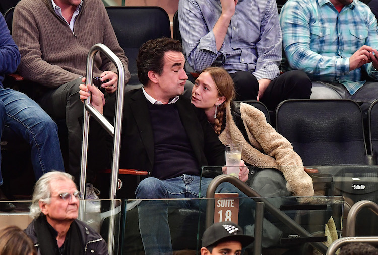 Mary Kate Olsen and her husband