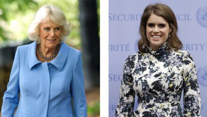 Princess eugenie wedding camilla parker bowles