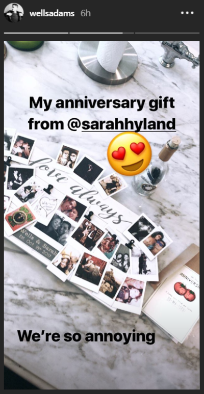 sarah hyland gift