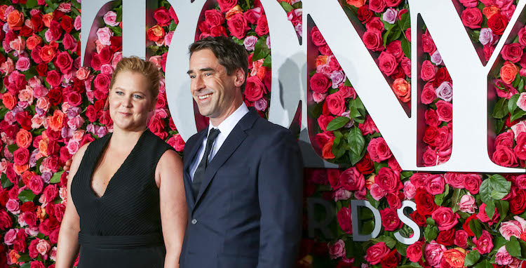 Amy Schumer and Chris Fischer at an event together
