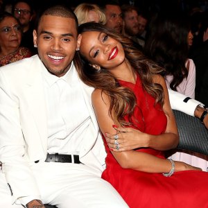 Chris Brown comments on Rihanna instagram