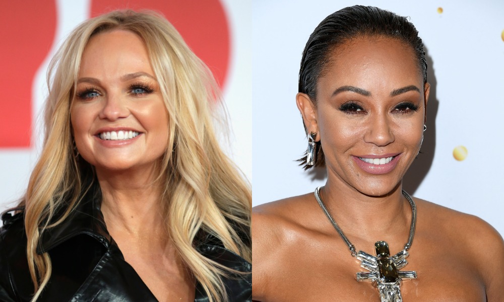 Emma Bunton and Mel B Spice Girls