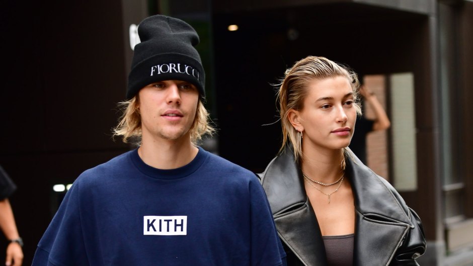 Justin Bieber with Hailey Baldwin in NYC
