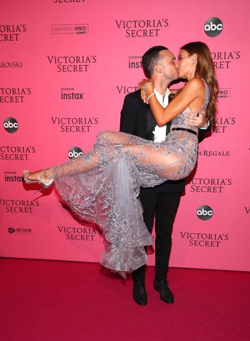 Josephine Skriver and her boyfriend