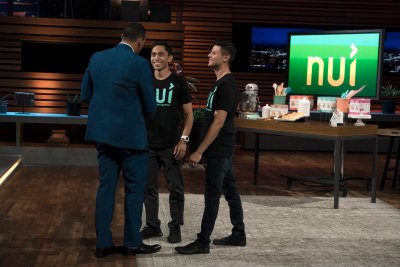 Alex Rodrigues With Nui on Shark Tank