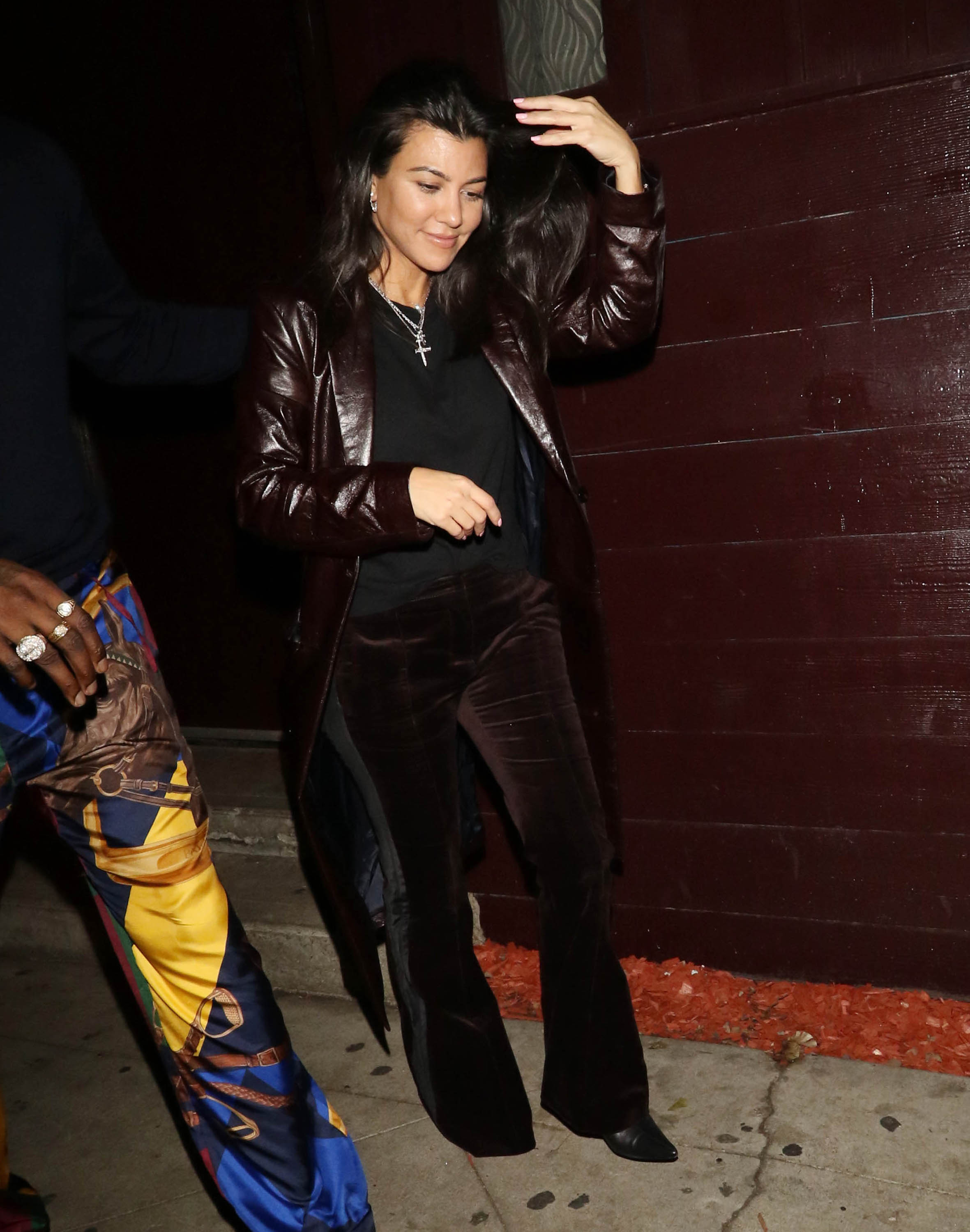 Kourtney Kardashian, Peppermint Club, Los Angeles, Luka Sabbat Birthday Party