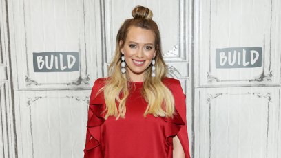 Hilary Duff at an event in NYC