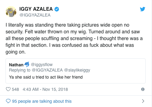 Iggy Azalea Bhad Bhabie Fight Tweets
