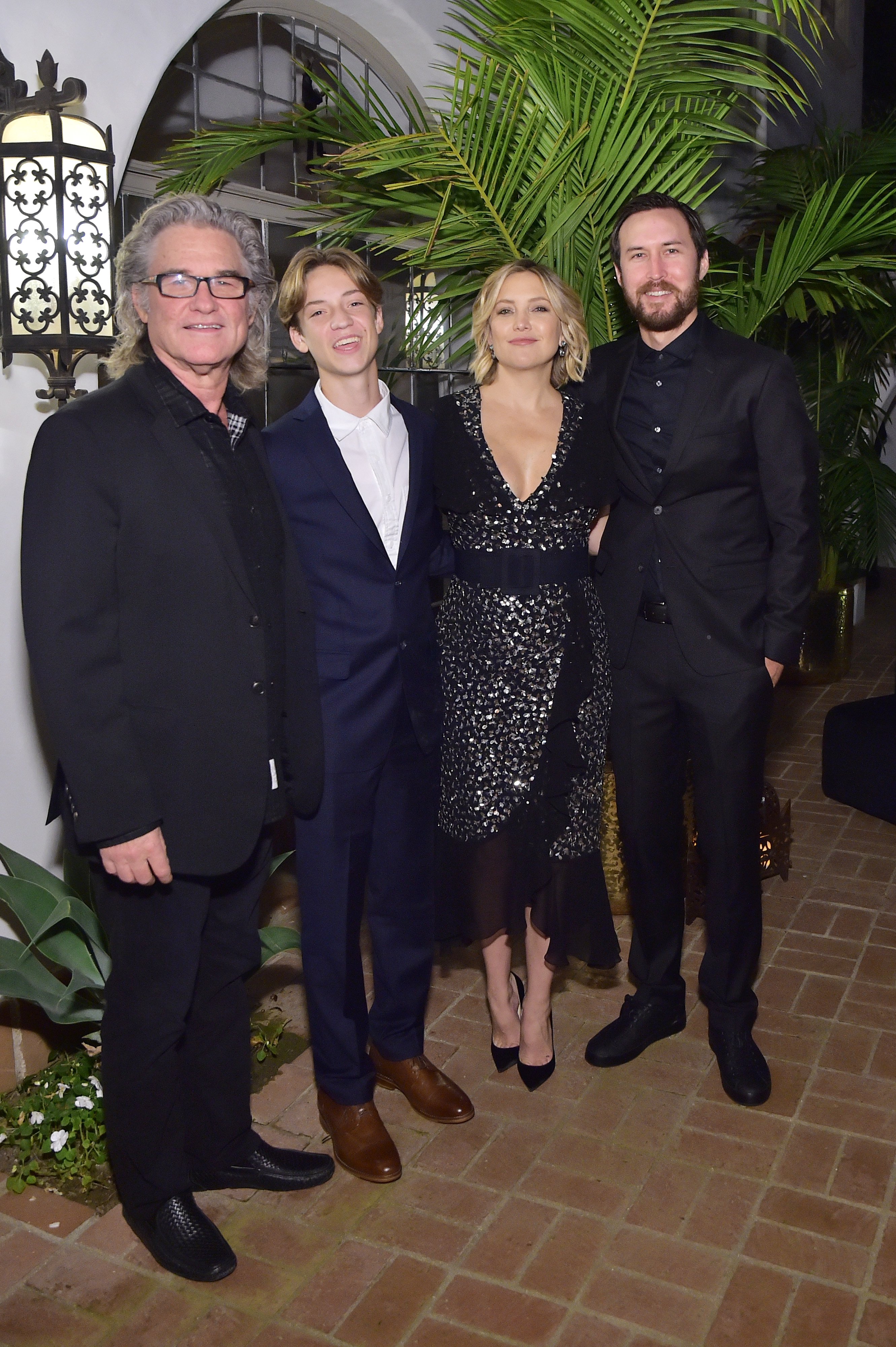 Kate Hudson and her family