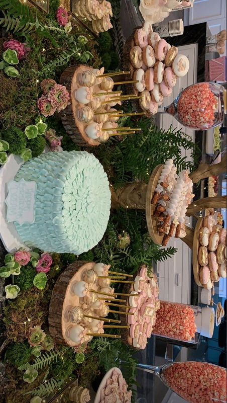 Dream Kardashian birthday dessert table