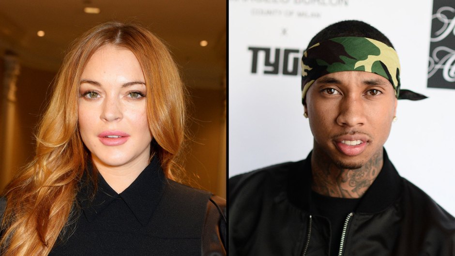 Lindsay Lohan Is Out Here Flirting With Tyga, And Fans Are Actually Kinda Here For It: 'Go Get Him, Girl'