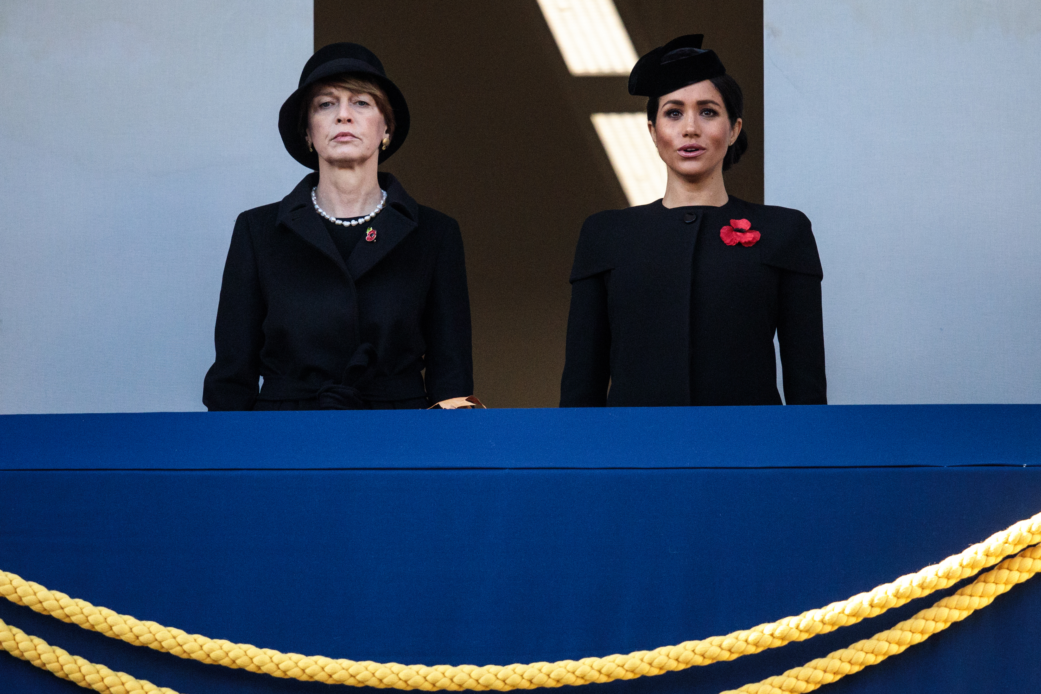 Meghan Markle with Germany's first lady