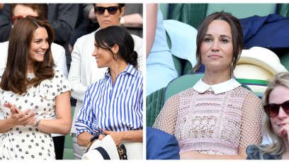 Kate Middleton, Meghan Markle, Tennis Match, Split, Pippa Middleton, Frowning