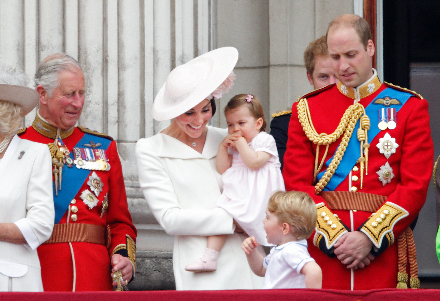 Prince Charles and his family