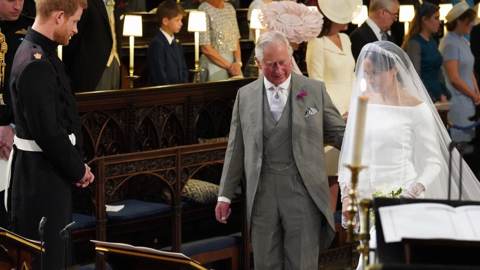 Prince Charles Walking Meghan Markle down the aisle