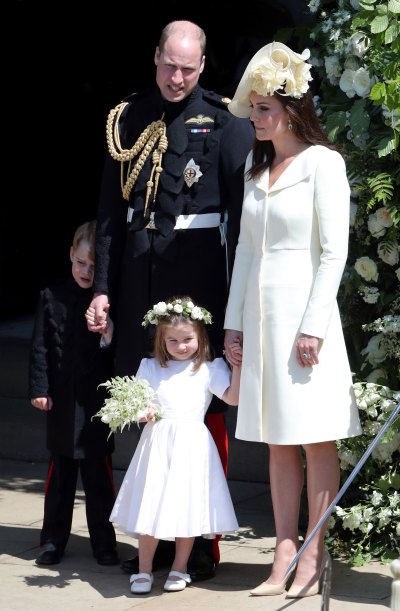Royal family at the royal wedding