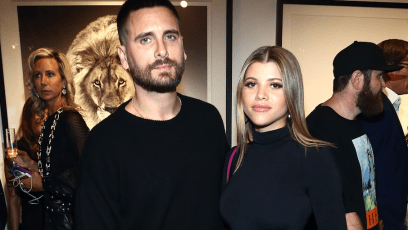 Scott-Disick-Sofia-Richie-Posing-For-Picture-Not-Smiling
