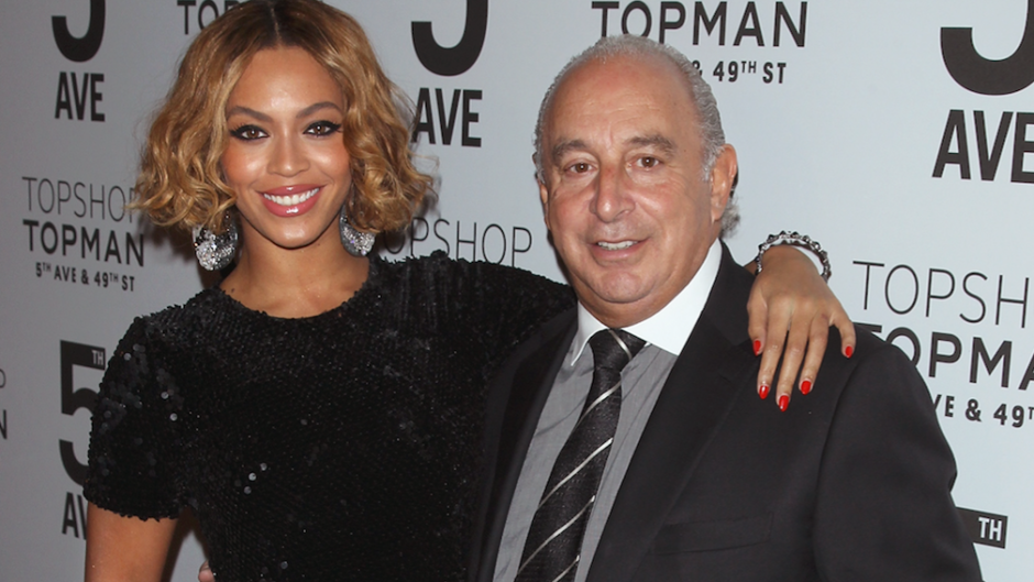 Beyonce-Poses-With-Ivy-Park-Co-Owner-Philip-Green-In-2014