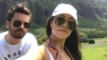 Kourtney-Kardashian-Poses-With-Scott-Disick-Selfie