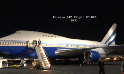 Kim Kardashian 747 private plane