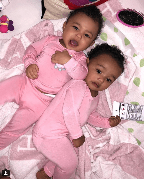 Stormi and Chi having a playdate