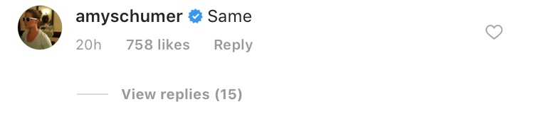 amy schumer kim kardashian instagram comment