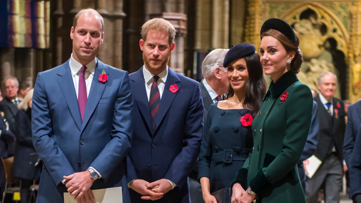 prince william, prince harry, meghan markle, kate middleton