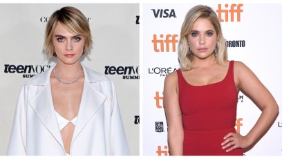 Cara Delevingne, Ashley Benson, Split Image